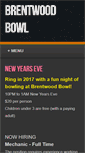 Mobile Screenshot of brentwoodbowl.com